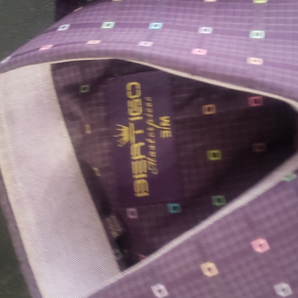 Mens bertigo dress shirt size 3 medium - Picture 2 of 3